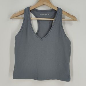Abercrombie & Fitch | Blue Ribbed Tank